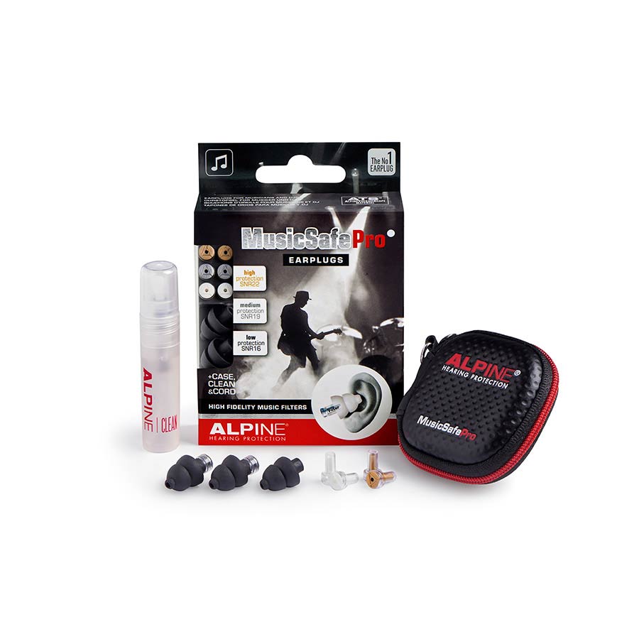 Alpine Hörselskydd MusicSafePro - Svarta - 2