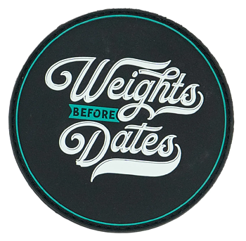 2POOD Weights before Dates Märke