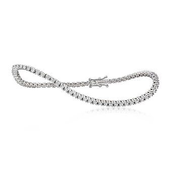 TENNIS ARMBÅND 4.64CT HVIDGULD