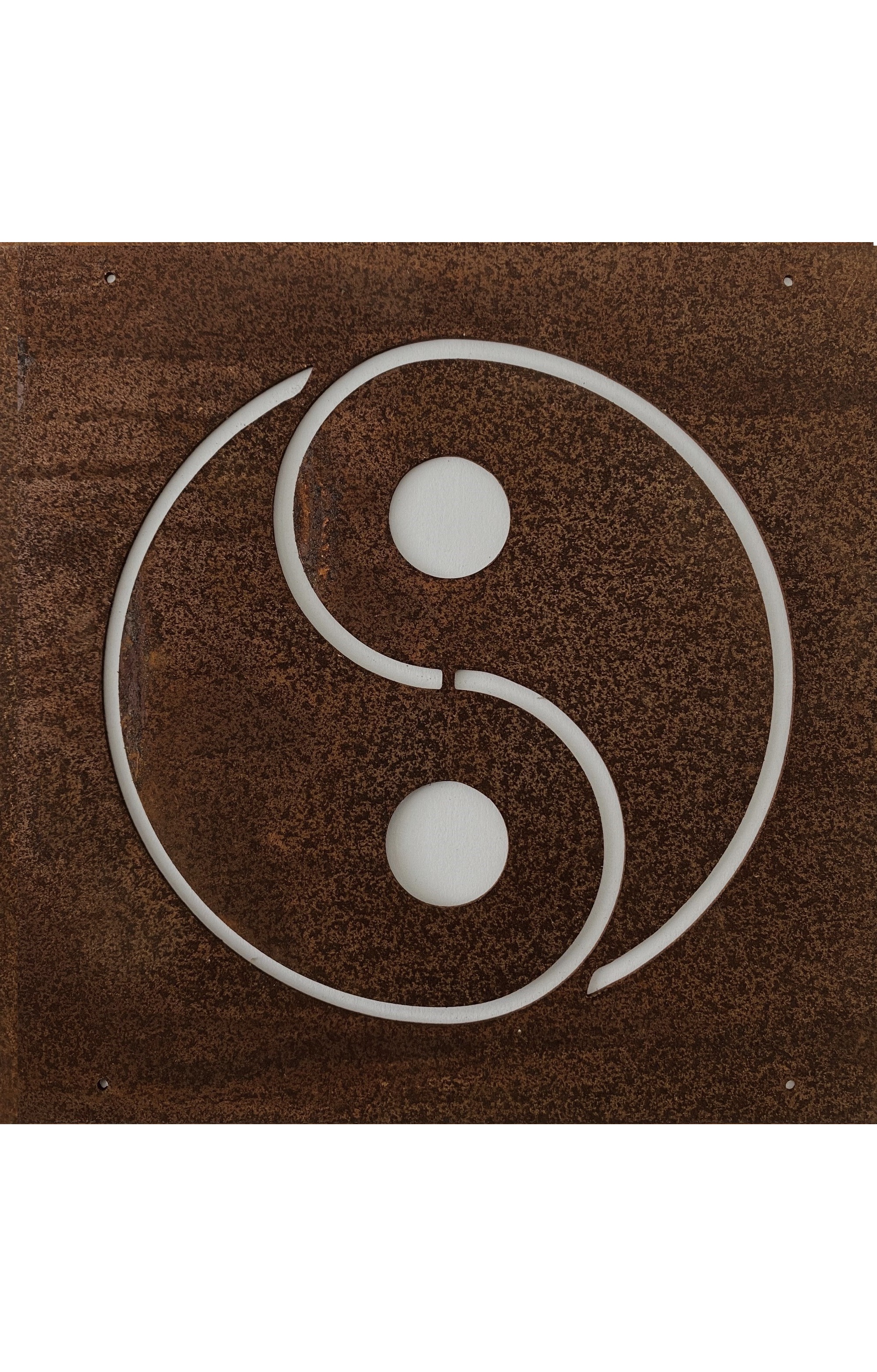 Ying Yang sign with steel wire for reinforcement mesh or sign holder - 2