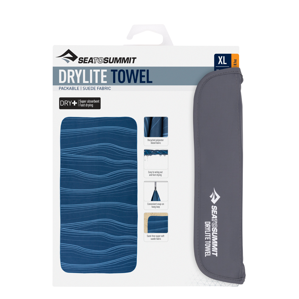 Resehandduk - SEA TO SUMMIT DryLite Towel DRY+ Extra Large (flera färger) - 5