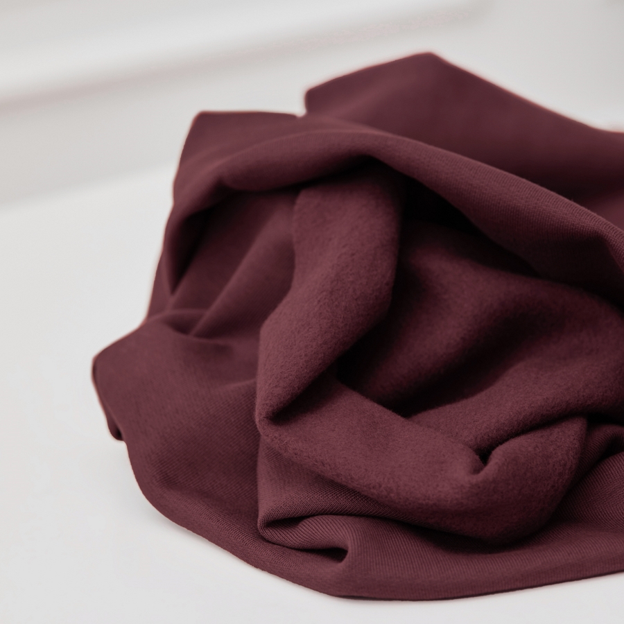 SWEATSHIRT KNIT  -  DUSK GRAPE EKO