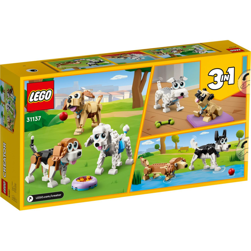 LEGO Creator 31137 Gulliga Hundar - 3