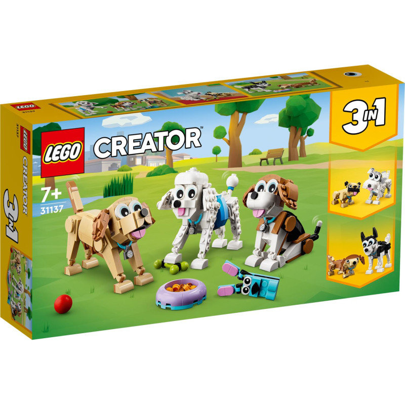 LEGO Creator 31137 Gulliga Hundar