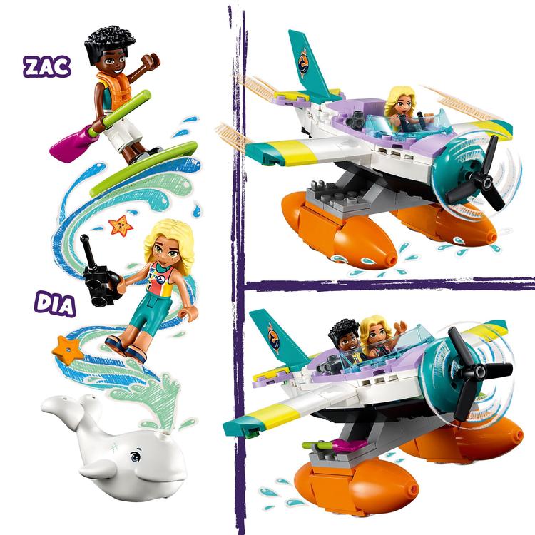 LEGO Friends 41752 Sjöräddningsplan - 4