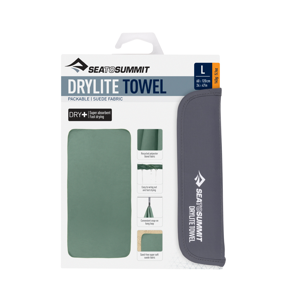 Resehandduk - SEA TO SUMMIT DryLite Towel DRY+ Large (flera färger) - 4
