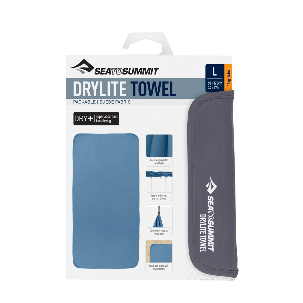 Resehandduk - SEA TO SUMMIT DryLite Towel DRY+ Large (flera färger) - 2