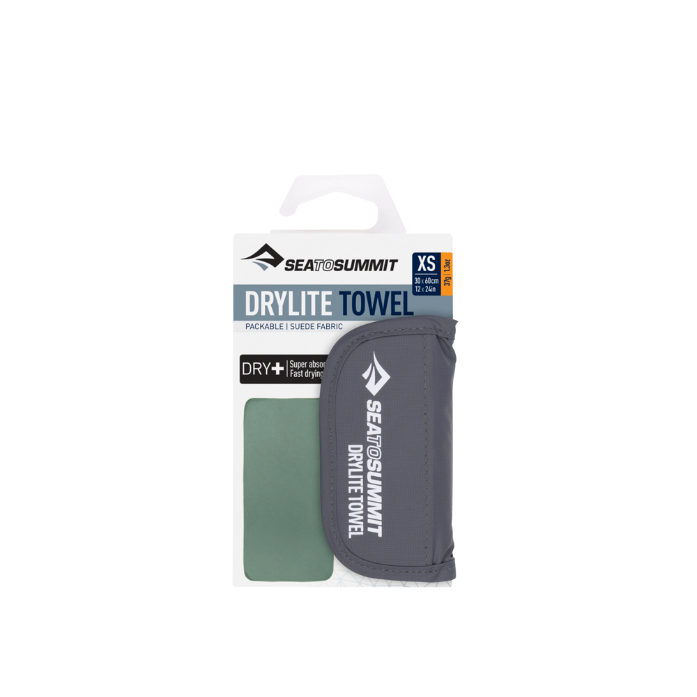 Resehandduk - SEA TO SUMMIT DryLite Towel DRY+ Extra Small (flera färger) - 3