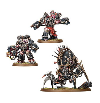Chaos Space Marines: Warpforged - Venomcrawler and Obliterators