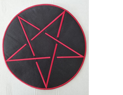 Pentagram Circular Backpatch