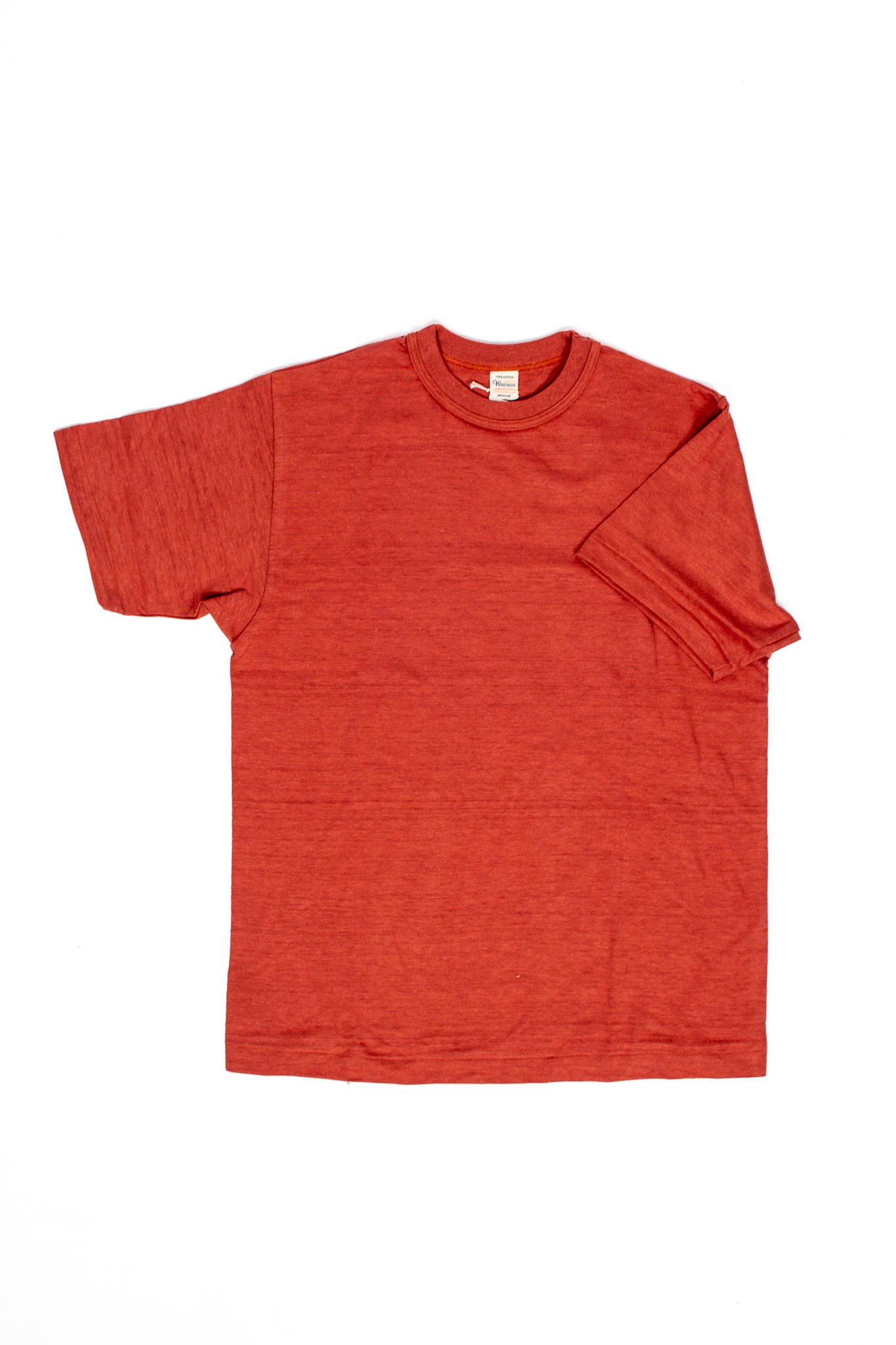 Warehouse & Co - 4601 Crew Neck T-shirt Salmon