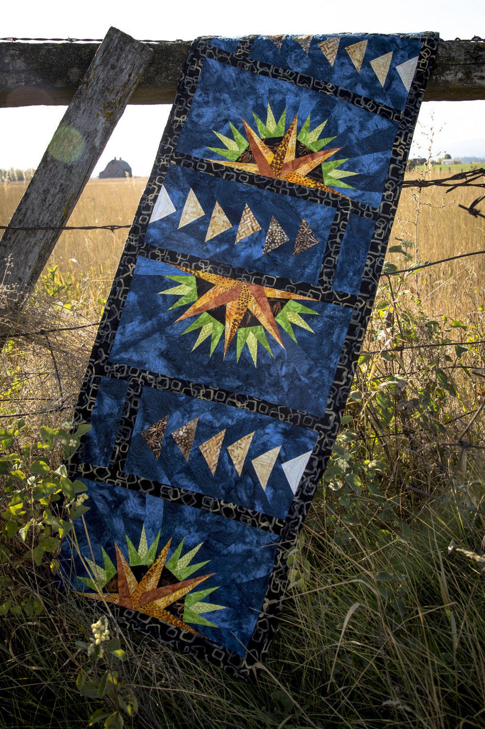 Mönster: Farmhouse Window Table Runner - Löpare