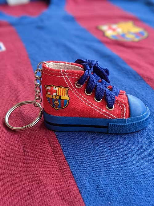 FC Barcelona Nyckelring Sko