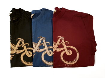 Tree Life T-shirt  - Cyklande Bläckfisk
