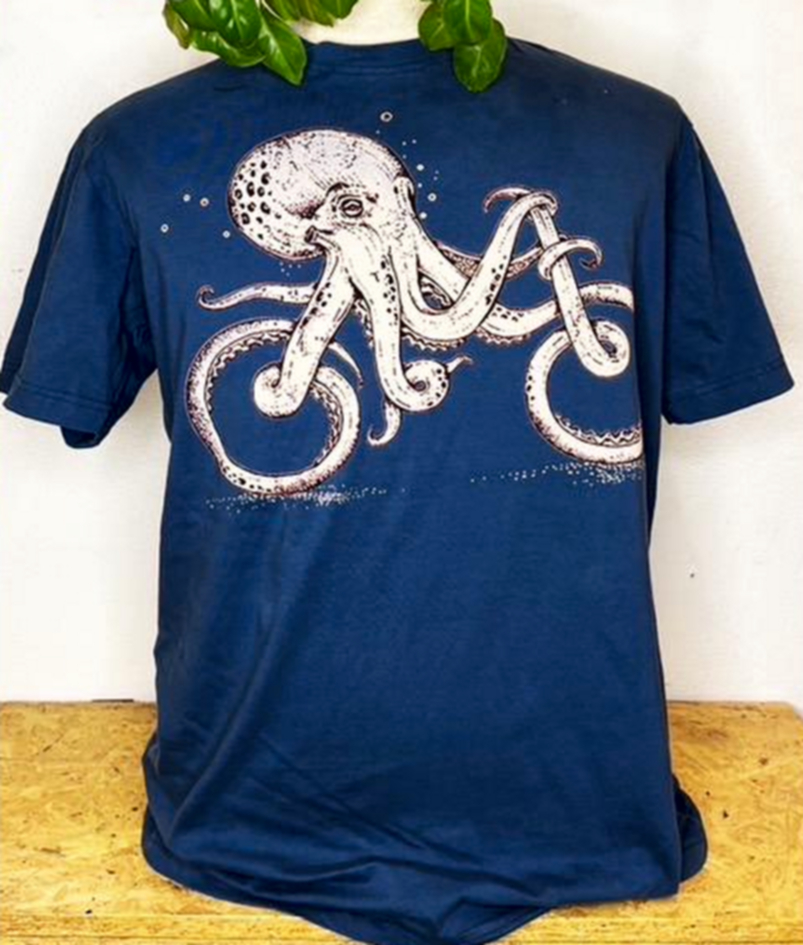 Tree Life T-shirt  - Cyklande Bläckfisk - 3