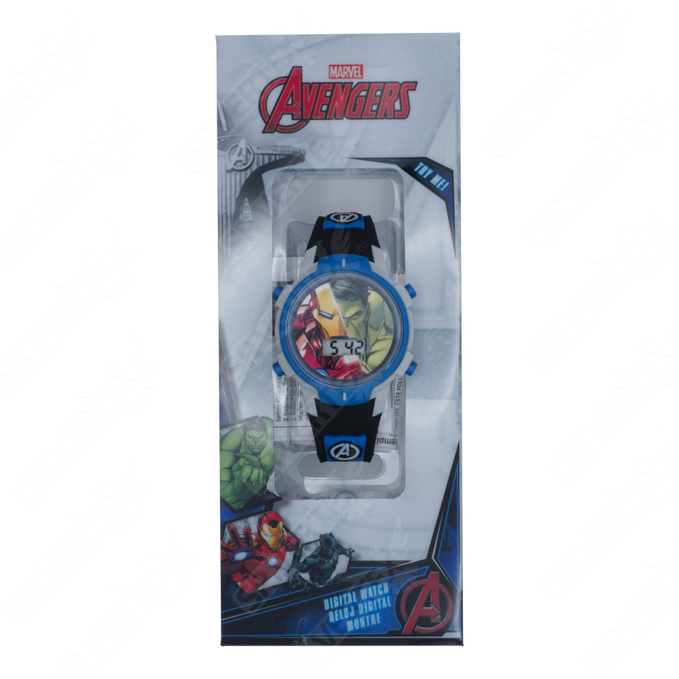 Avengers Marvel Barnklocka - 4