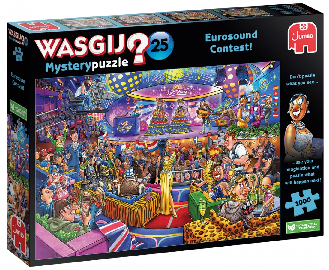 Wasgij? Mystery #25: Eurosound Contest! 1000 Bitar Jumbo - 2