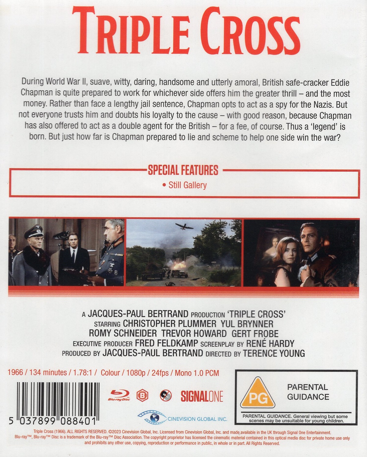Triple Cross (ej svensk text) (Blu-ray) - 2