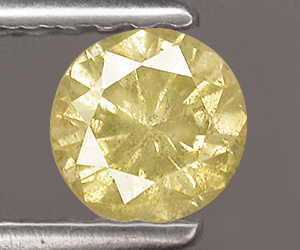 0,35 ct 4,5 mm redondo muy raro diamante champán argyle natural sin tratar