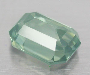 0.83 ct hermosa piedra preciosa de zafiro azul verde azulado natural rara sin tratar - 2