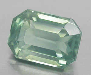 0.83 ct hermosa piedra preciosa de zafiro azul verde azulado natural rara sin tratar - 3