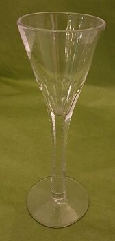 Shot glass faceted