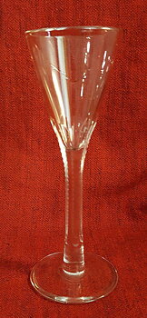 Shot glass faceted
