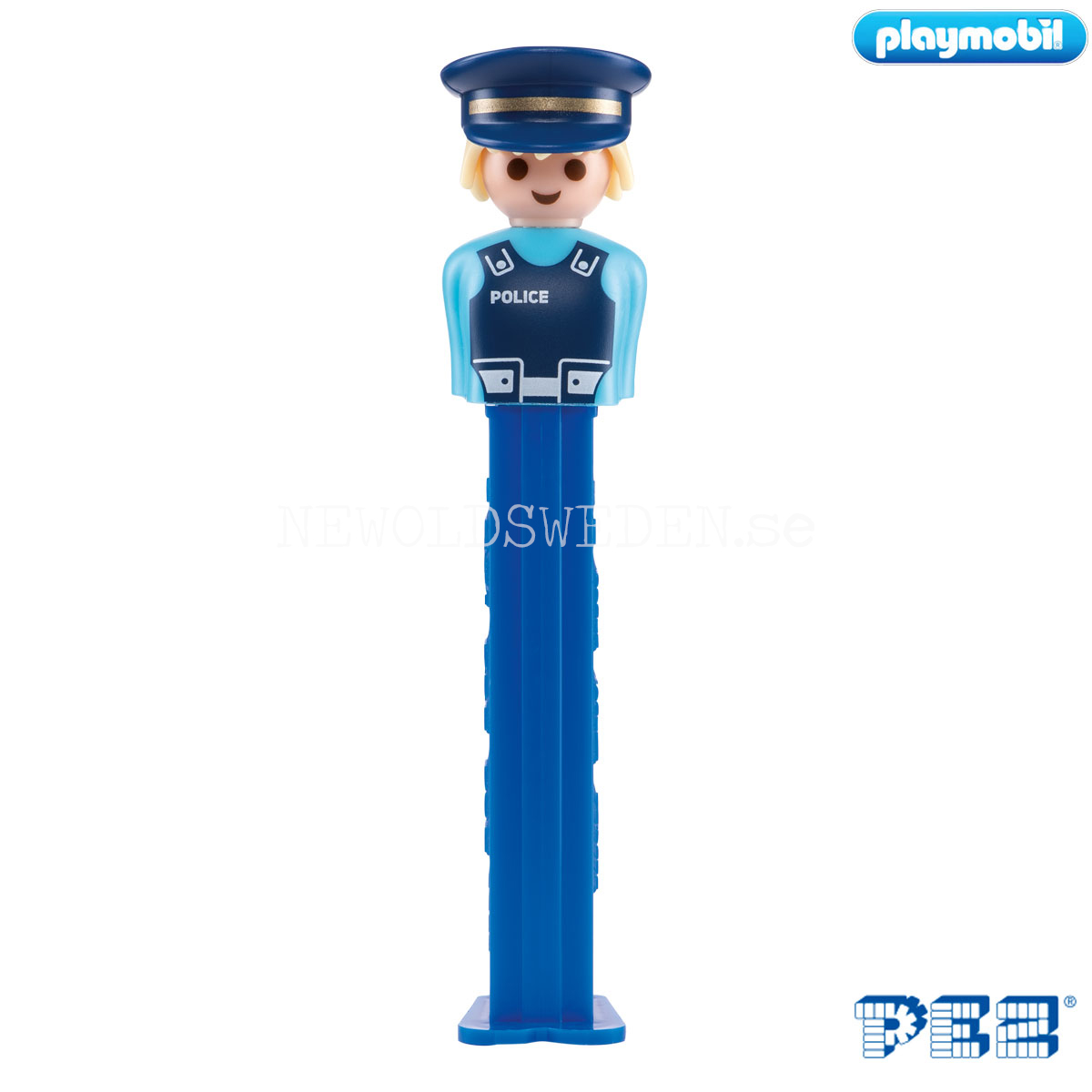 PEZ Dispenser POLICEMAN + Candy - PLAYMOBIL - PE19 - 6