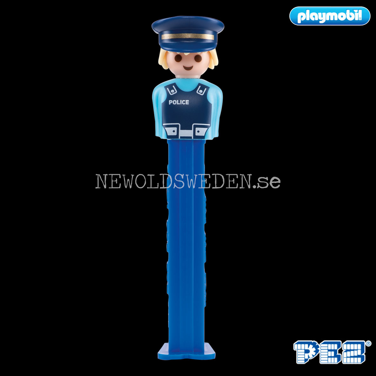 PEZ Dispenser POLICEMAN + Candy - PLAYMOBIL - PE19 - 3