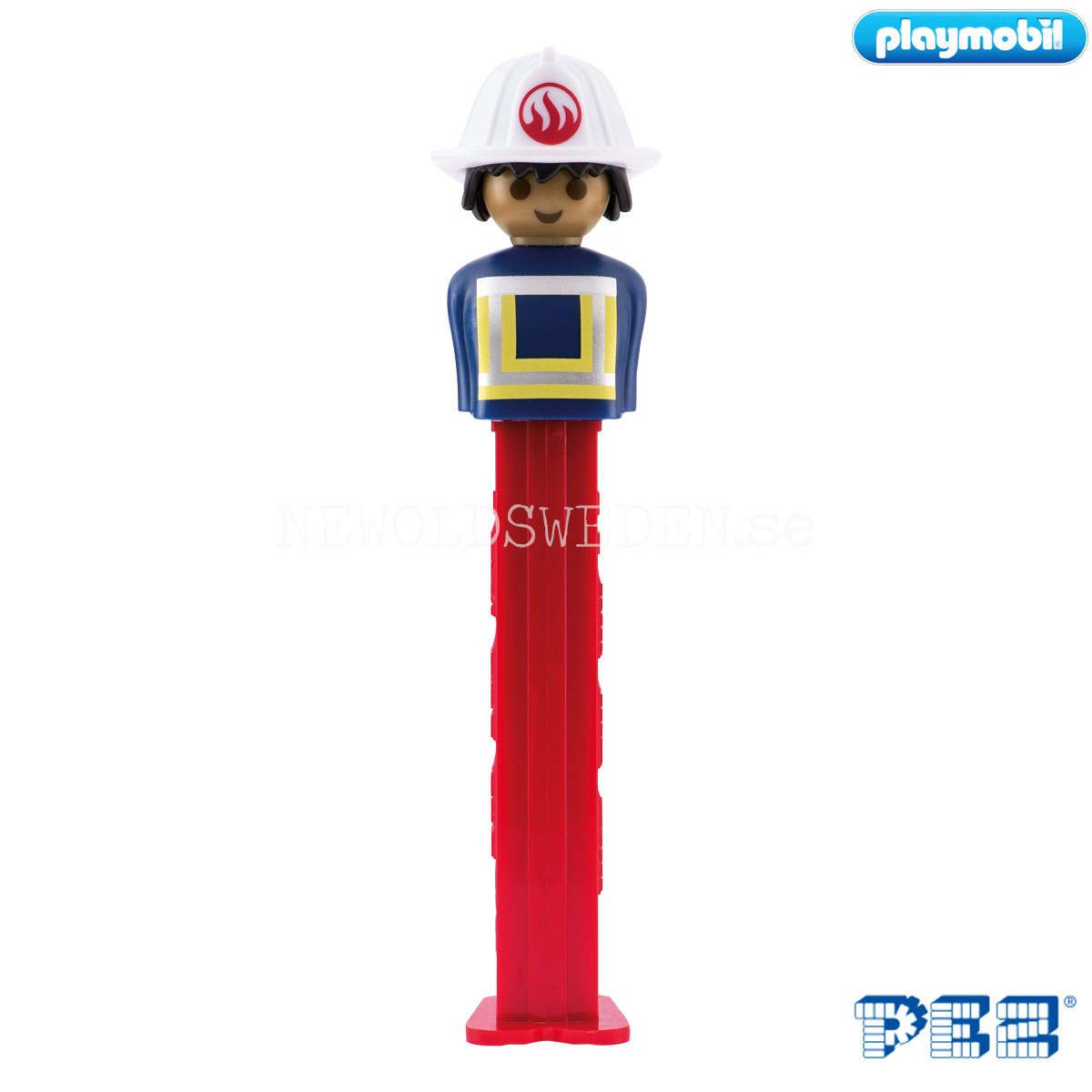 PEZ Dispenser FIREFIGHTER + Candy - PLAYMOBIL - PE19 - 6