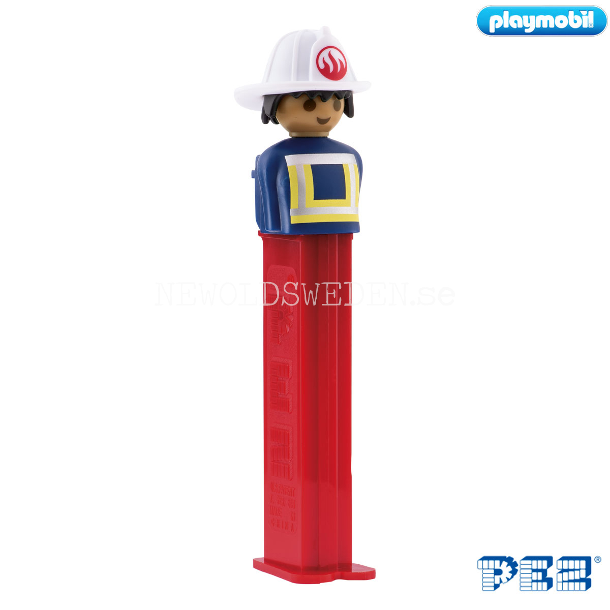 PEZ Dispenser FIREFIGHTER + Candy - PLAYMOBIL - PE19 - 5