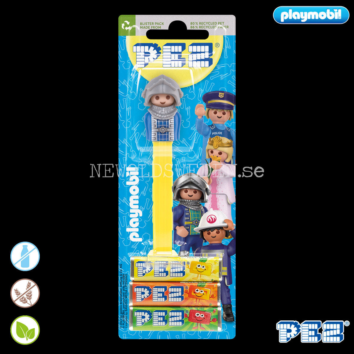PEZ Dispenser KNIGHT + Candy - PLAYMOBIL - PE19 - 2