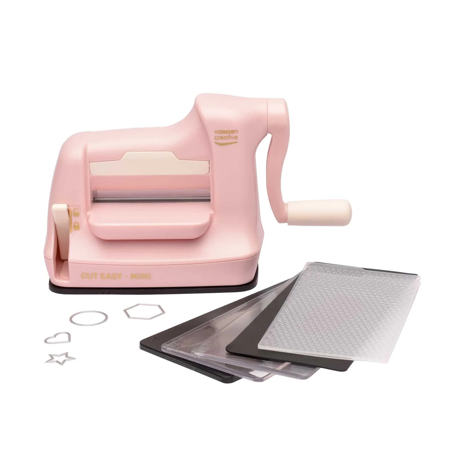 Vaessen - Cut Easy mini cutting and embossing machine - Pink