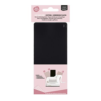 Vaessen - Cut Easy mini cutting and embossing plates 3pcs