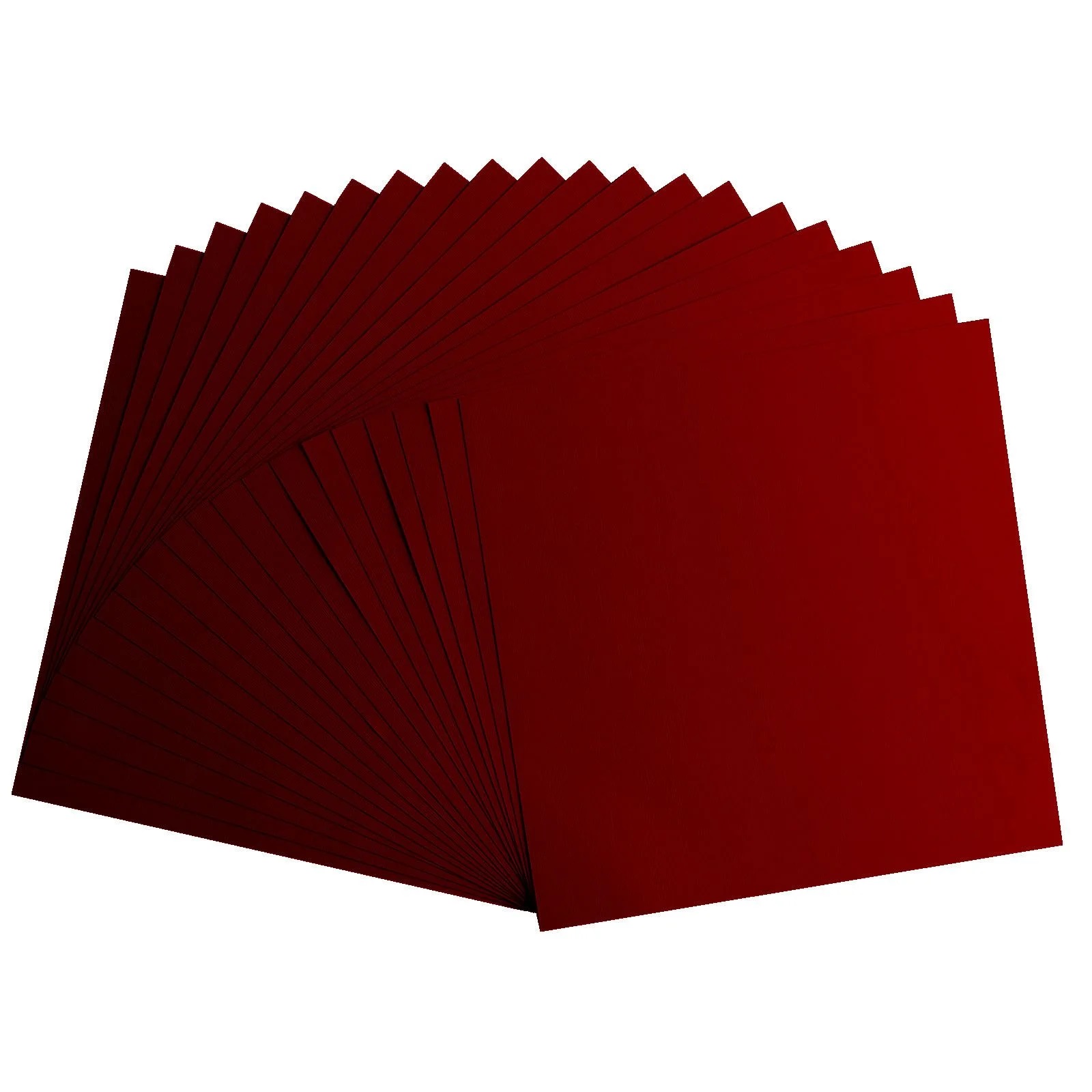 Florence - Cardstock paper texture 12x12 - Ruby