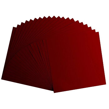 Florence - Cardstock paper texture 12x12 - Ruby