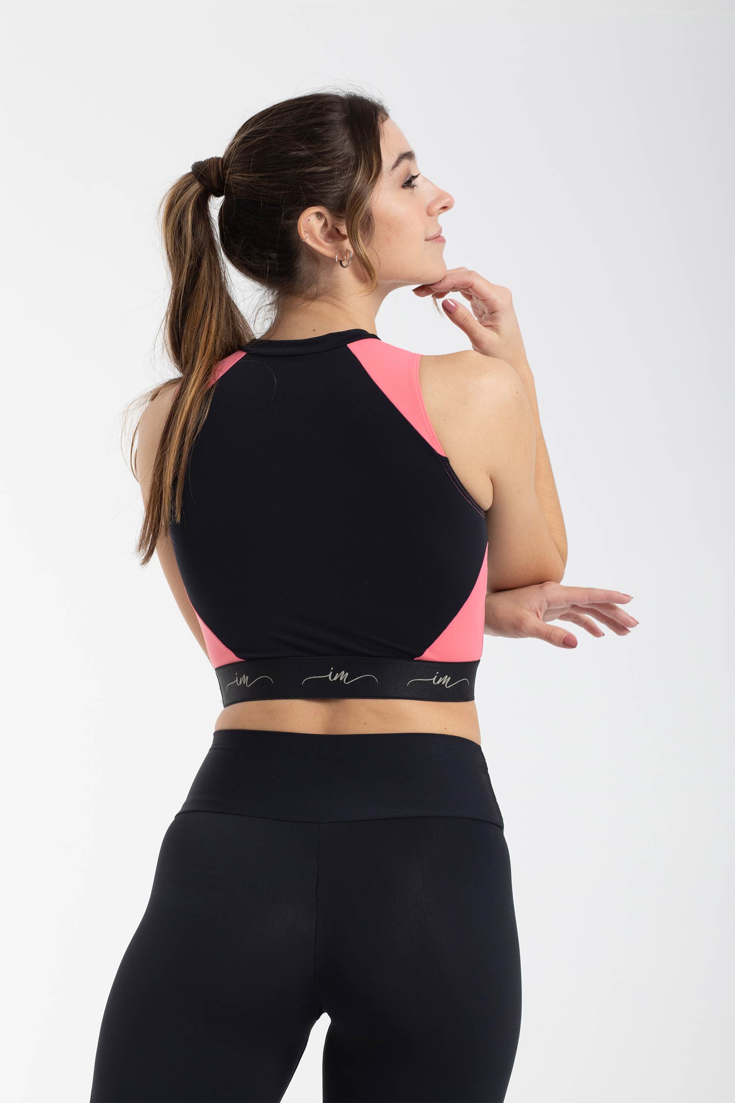 Croptop i microfiber - 2