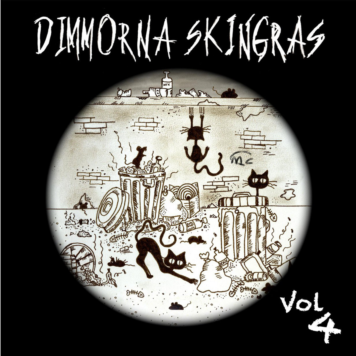 Dimmorna Skingras Vol. 4 - Samlings LP