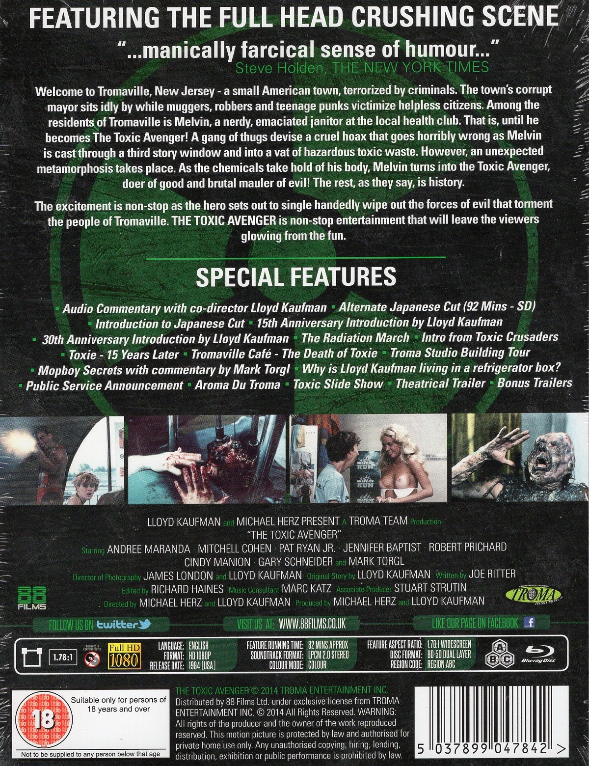 Toxic Avenger (Limited Edition) (Steelbook) (Blu-ray) - 2