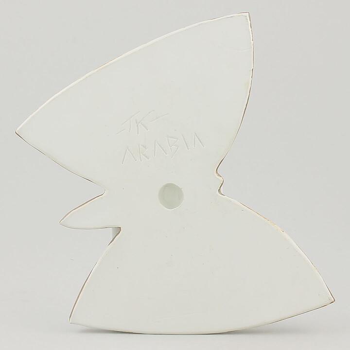Taisto Kaasinen (Arabia 1960s) Colorful Butterfly Wall Plaque 19 cm (4)