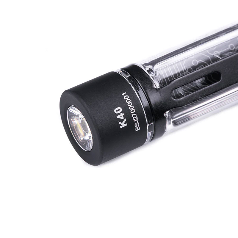 Nextorch K40 Nyckelringslampa 700lm Vit/Röd/Blå/UV Laddbar - 3