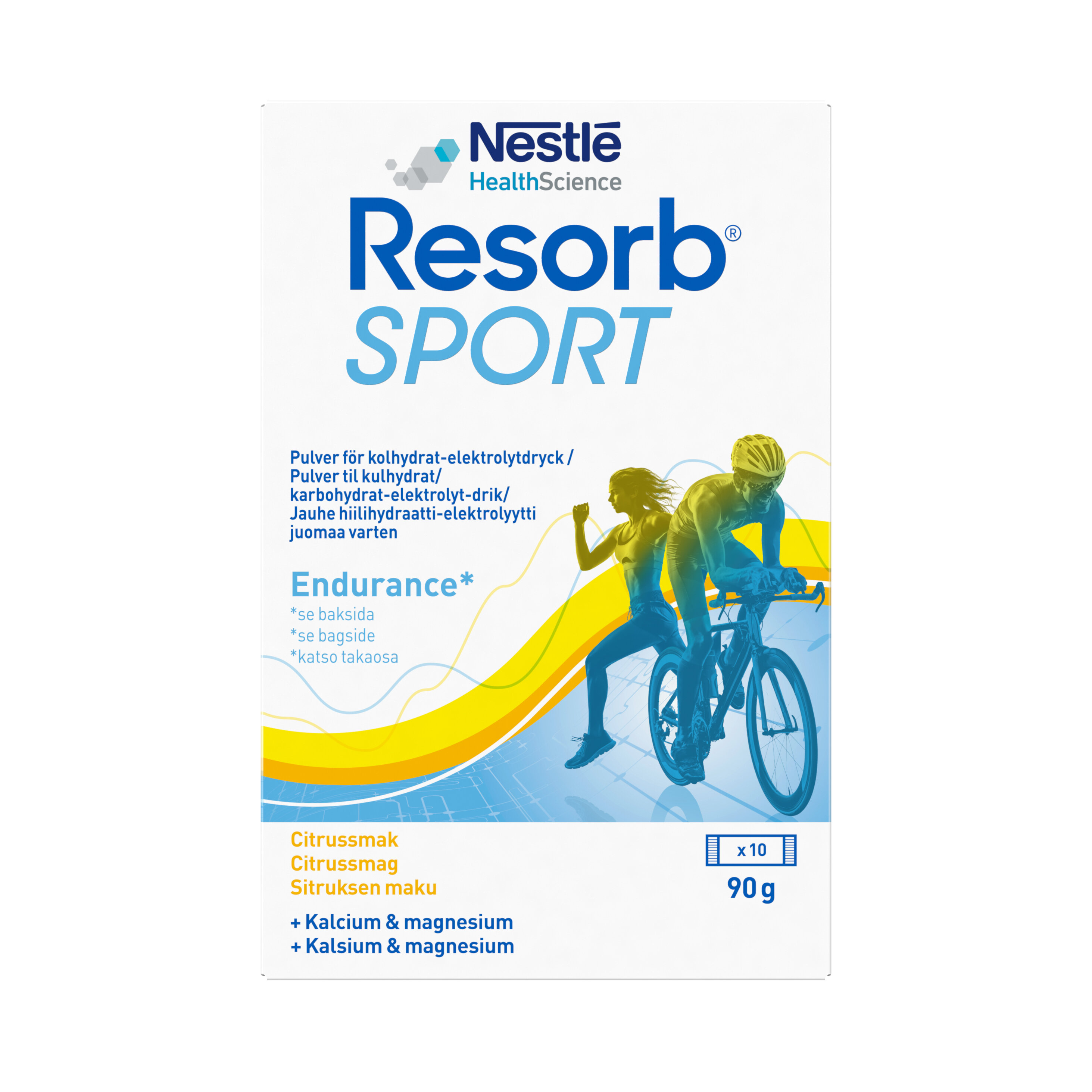 Resorb Sport Brustablett Citrus 10t