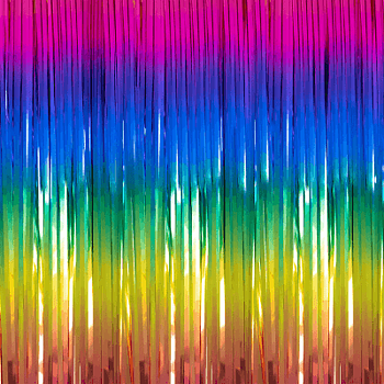 Draperi regnbåge 100 x 200