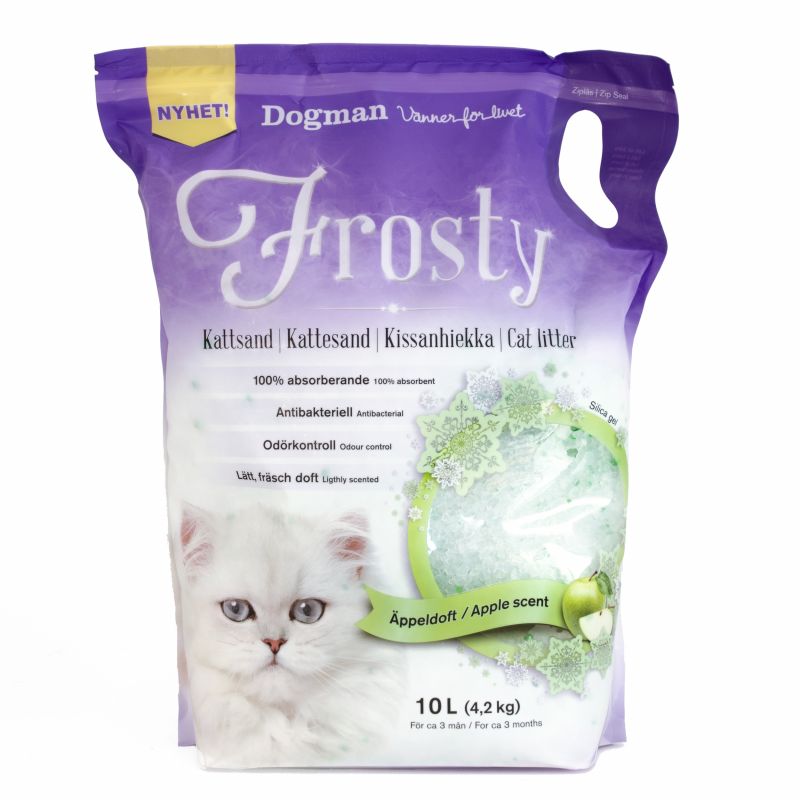 Dogman Kattsand Frosty äpple 10L