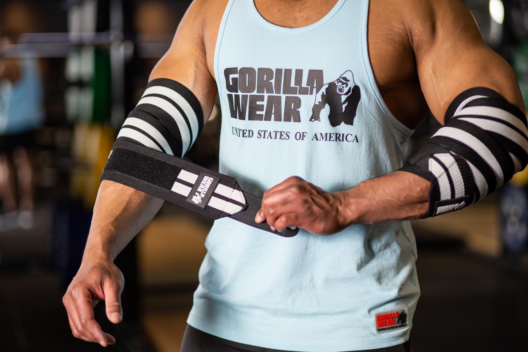Elbow Wraps, black - 1,2 m - 5