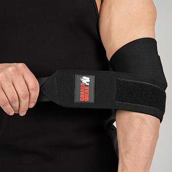 Elbow Wraps, black - 1,8 m