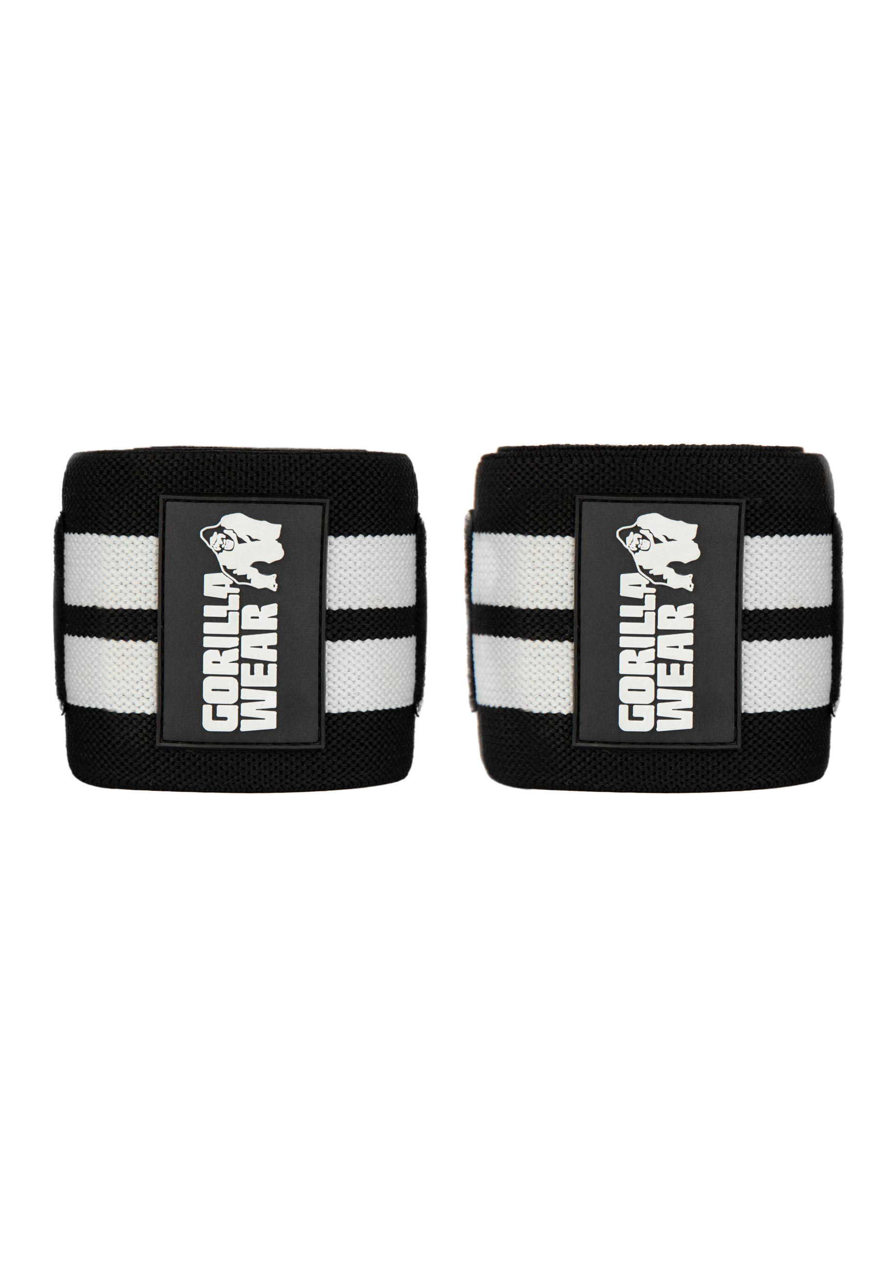 Elbow Wraps, black/white - 1,5 m - 3
