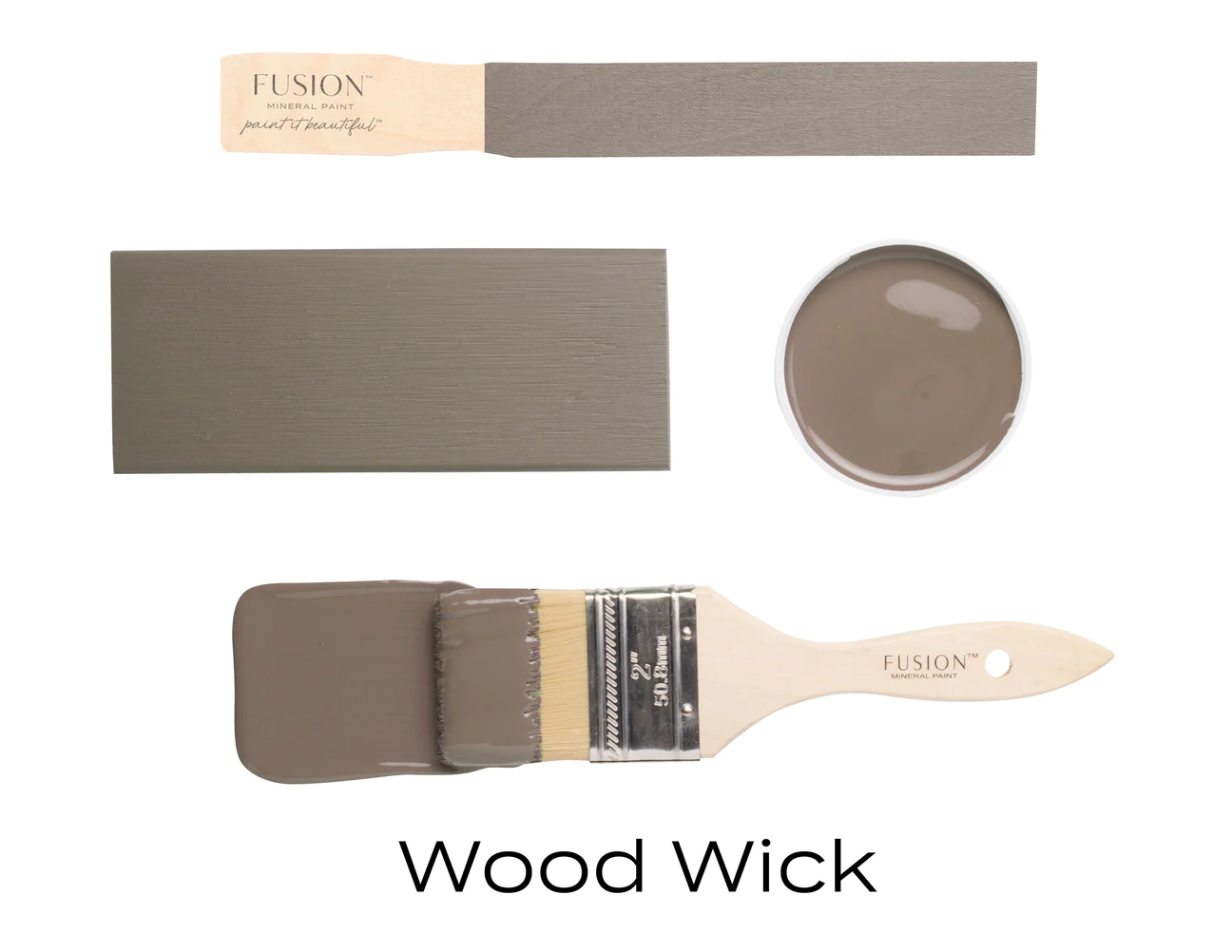 Fusion Mineral Paint Wood Wick - 2