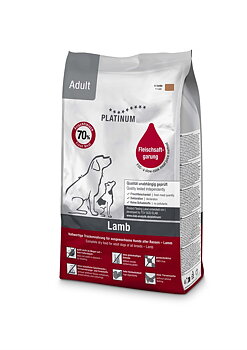 Platinum hundfoder/ hundgodis Adult Lamm & Ris