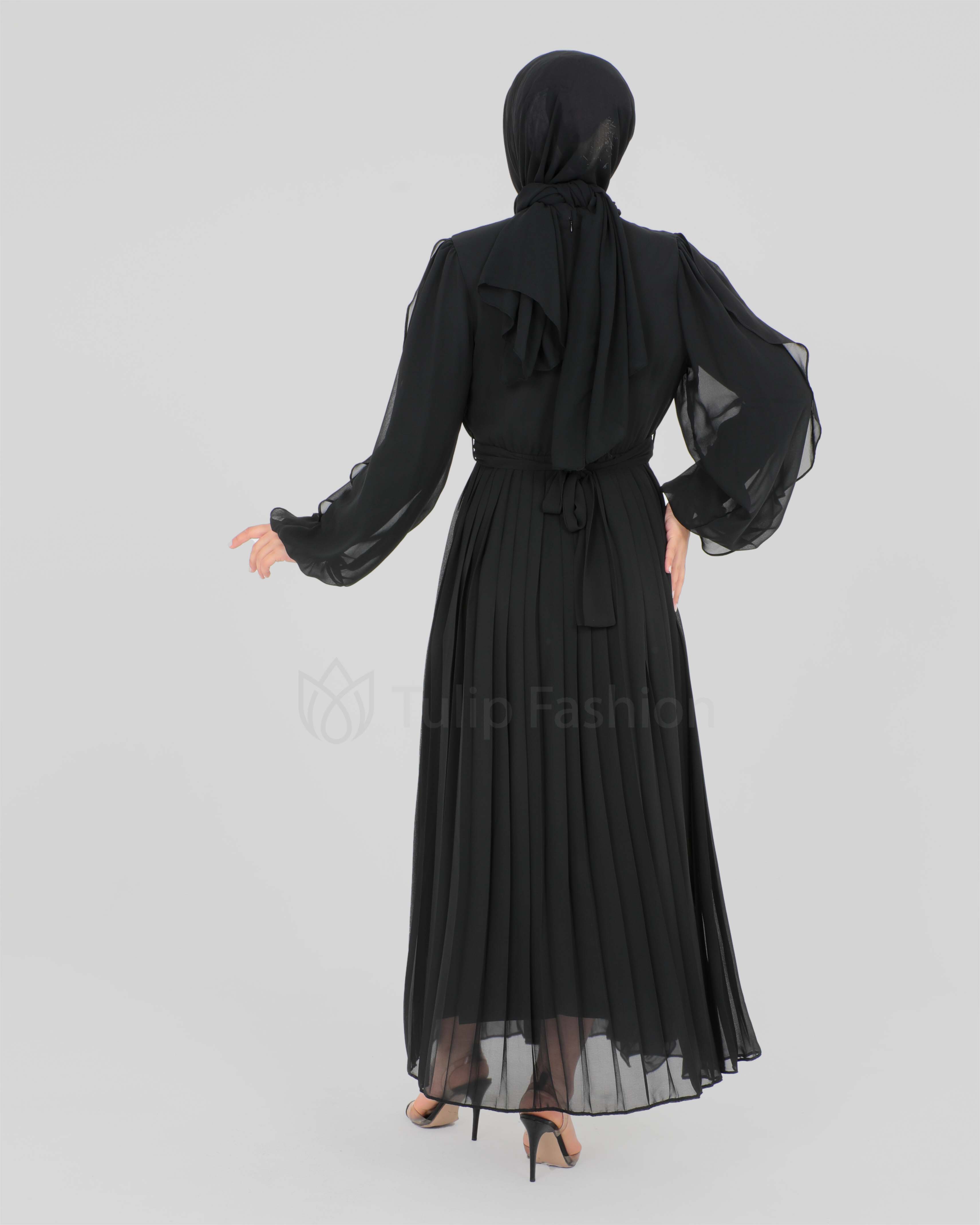Maxi dress - Black - 4